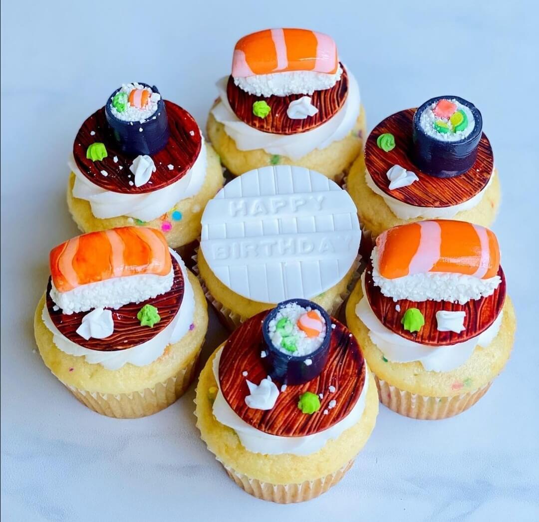 Капкейки "Суши"